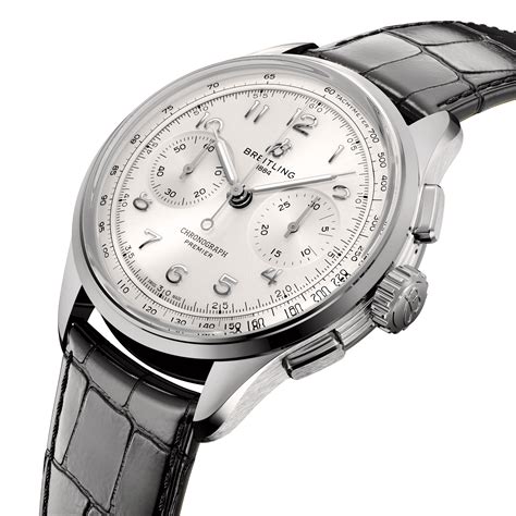 breitling horlogeband staal|Premier B09 Chronograph 40 Stainless steel .